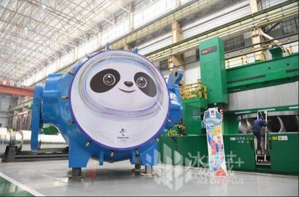 重165噸！哈電版“冰墩墩——豐寧抽水蓄能機組球閥